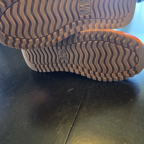 Madewell MWL Colorblock Leather Sneakers – White Pink Yellow Red NC294 - Picture 7 of 7